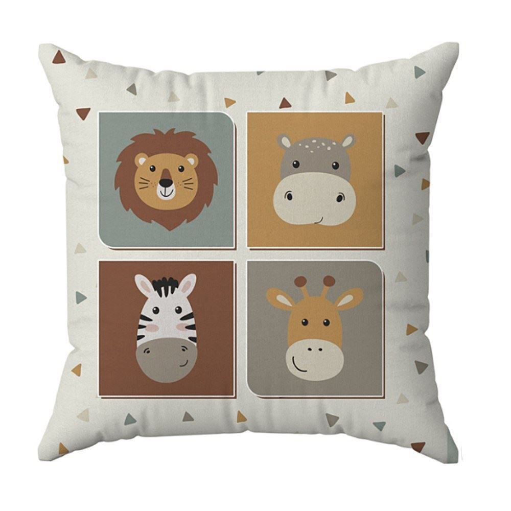 Almofada Decor Baby 38X38cm Havan Baby - SAFARI