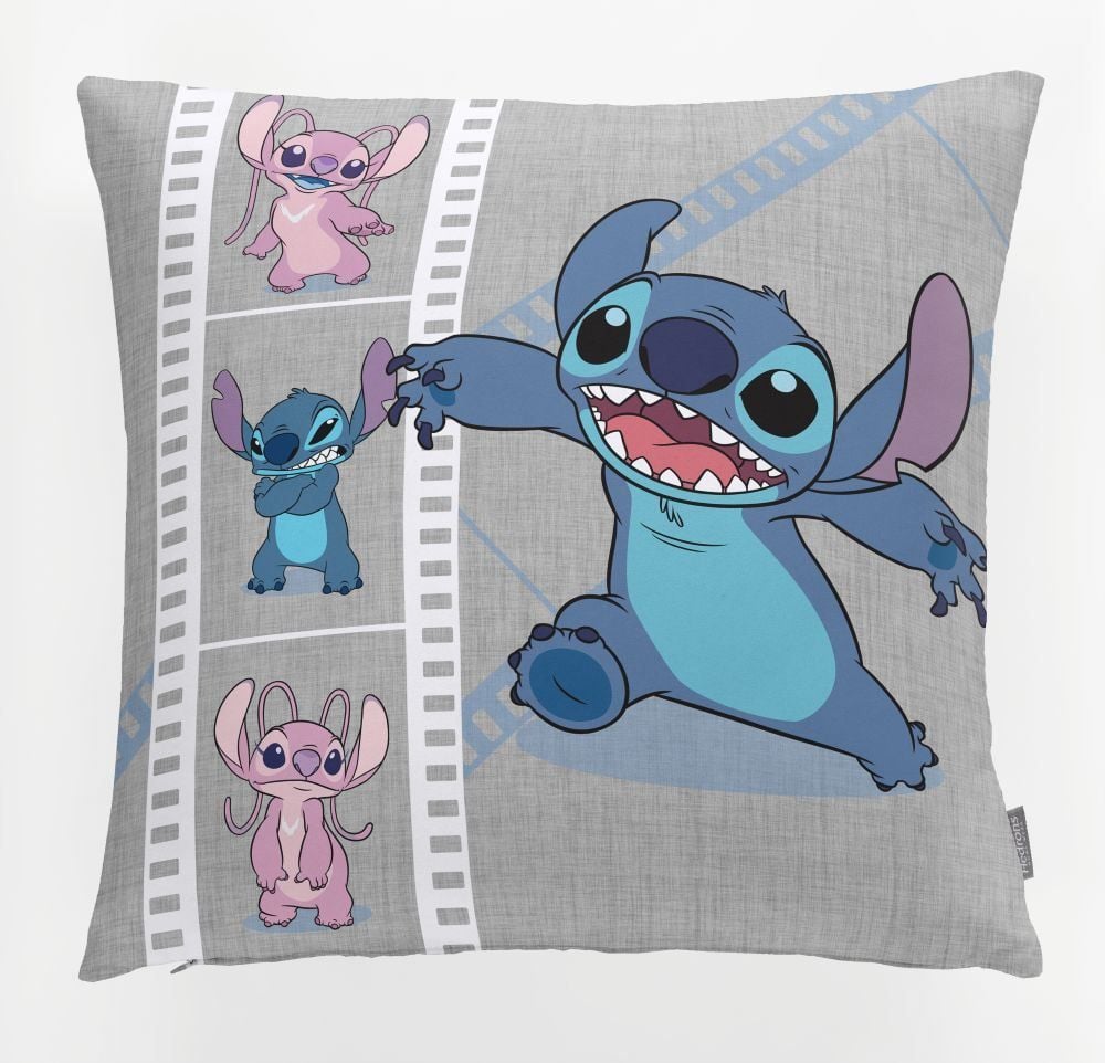 Almofada Decorativa 43X43 cm Disney Hedrons - Stitch Poses