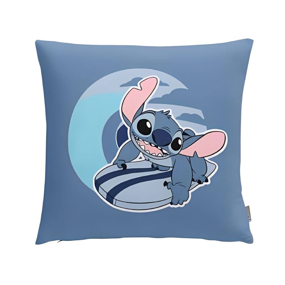 Almofada Decorativa 43X43 cm Disney Hedrons - Stitch Surf