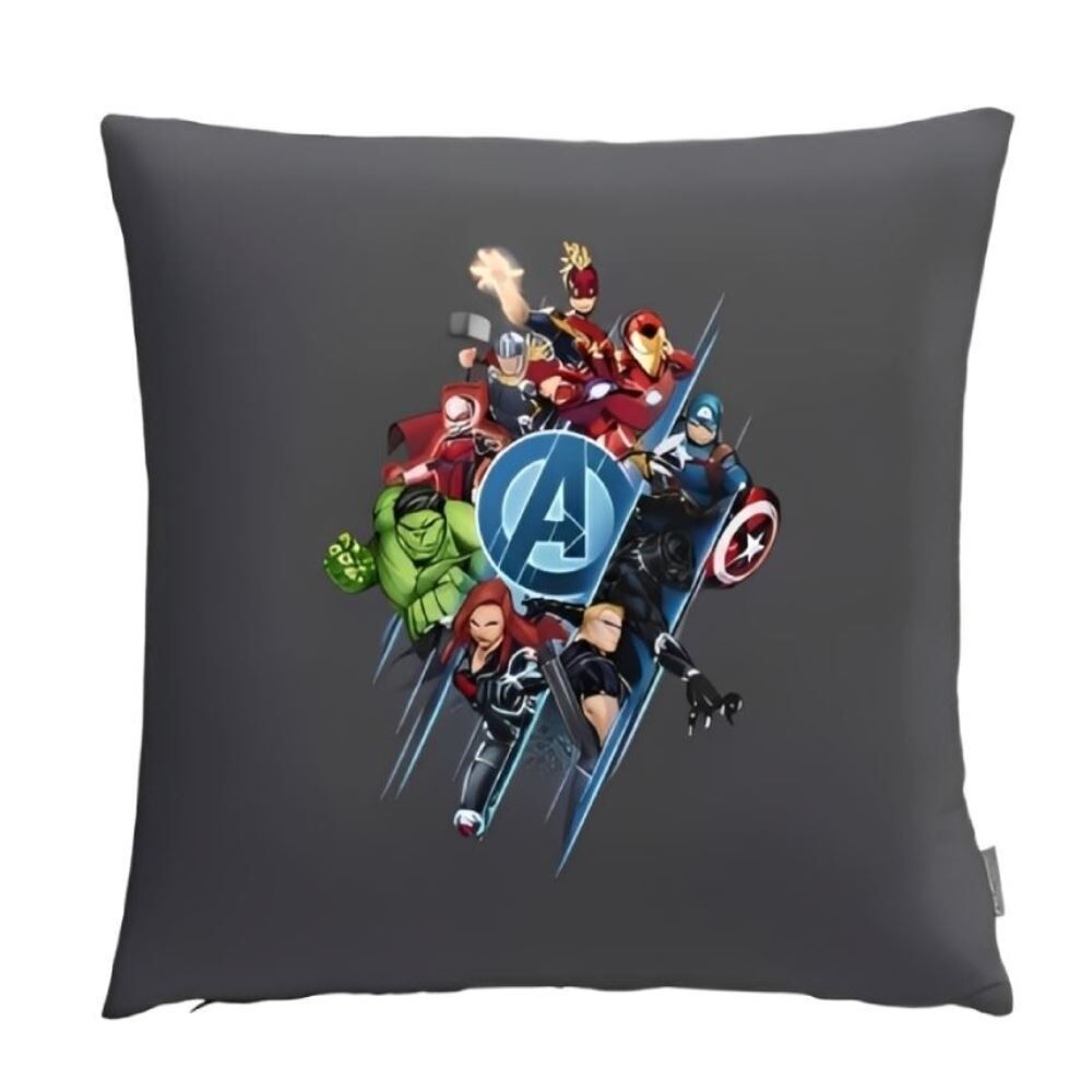 Almofada Decorativa Dupla Face 43X43 cm Disney Hedrons - Avengers Brave