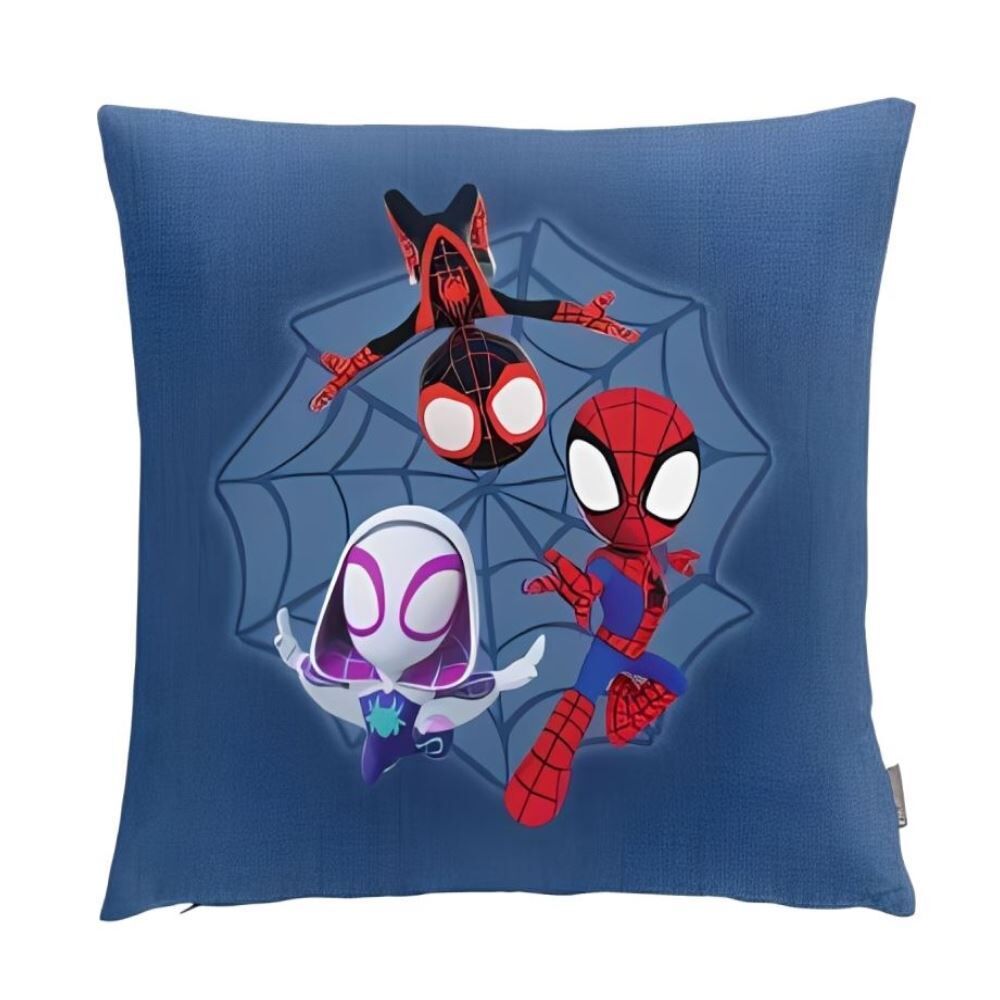 Almofada Decorativa Dupla Face 43X43 cm Disney Hedrons - Spidey City