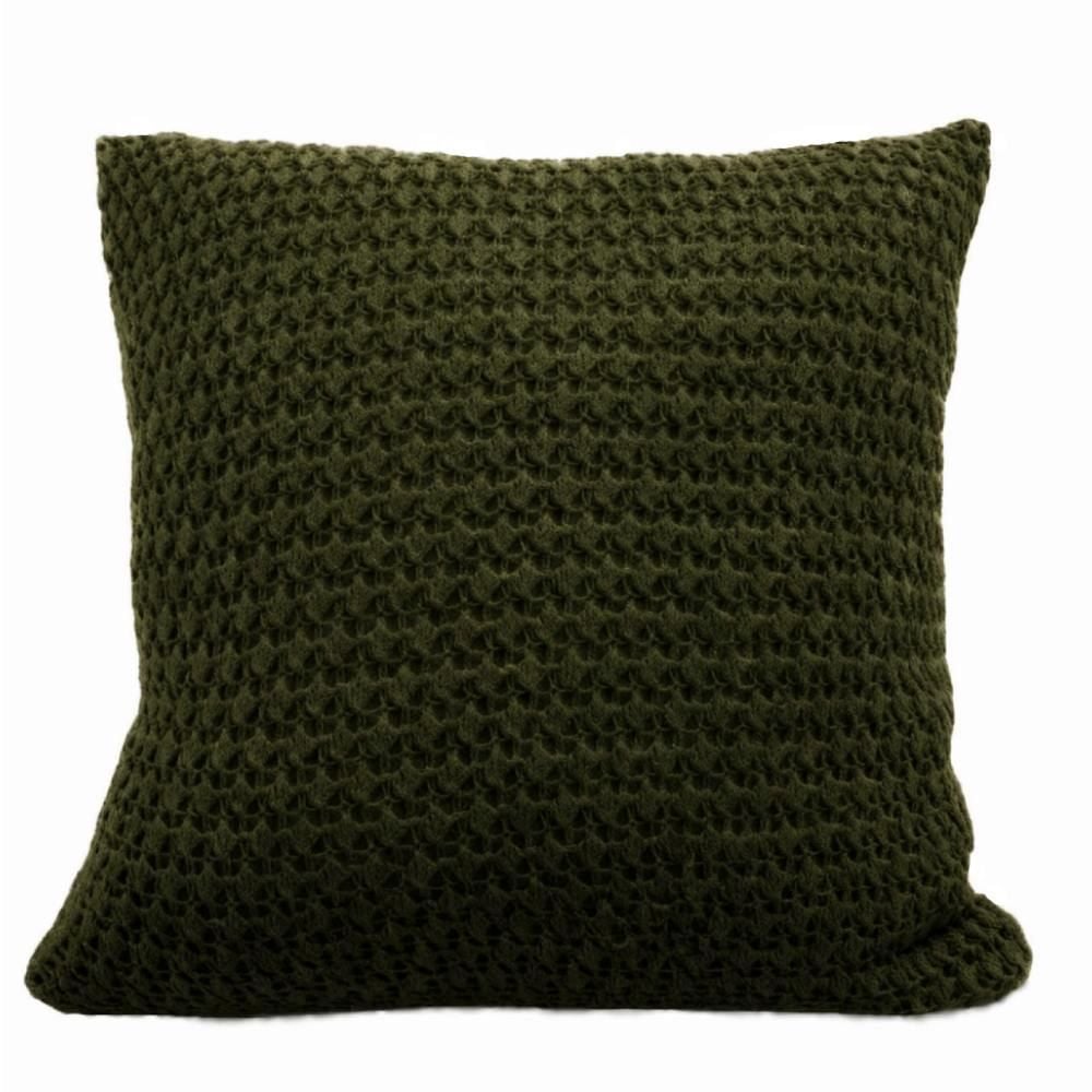 Almofada Decorativa de Tricot Vancouver 43X43cm Havan Casa - Verde