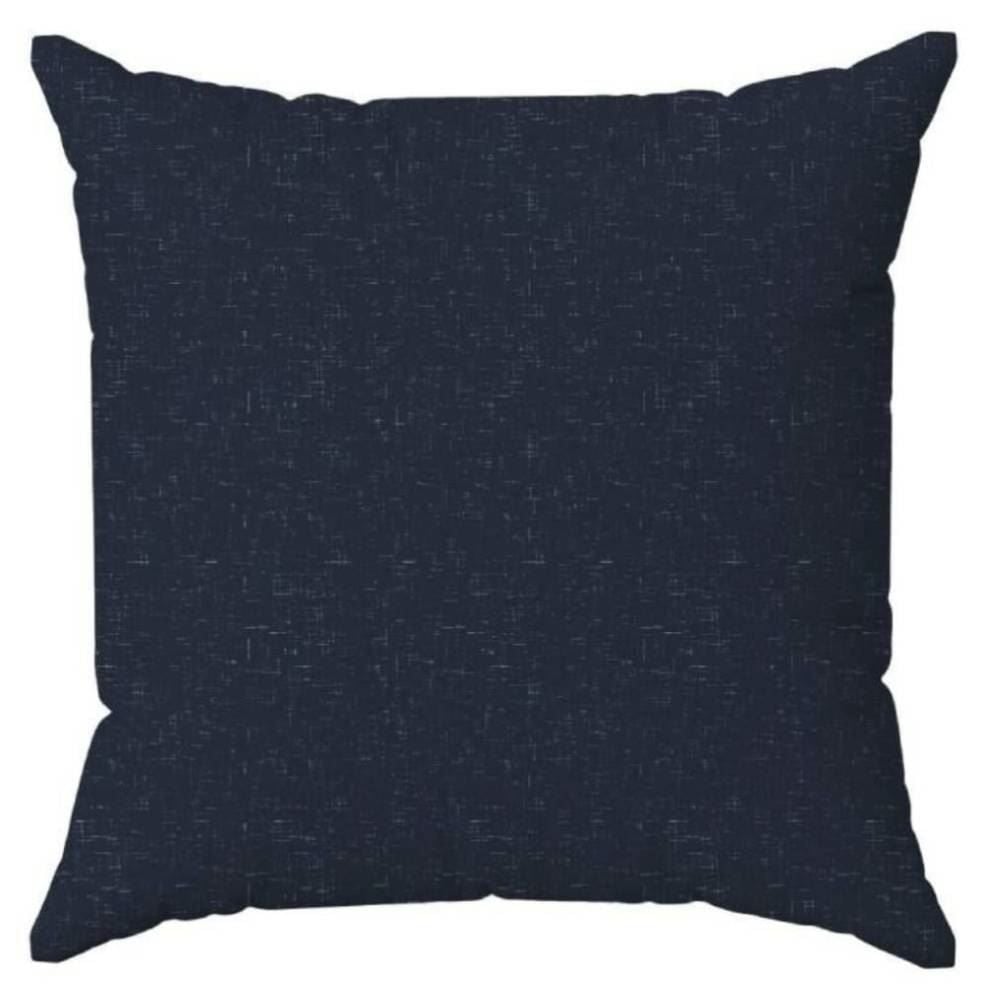 Almofada Lisa Decorativa 45X45 cm Havan Casa - Textura Marinho