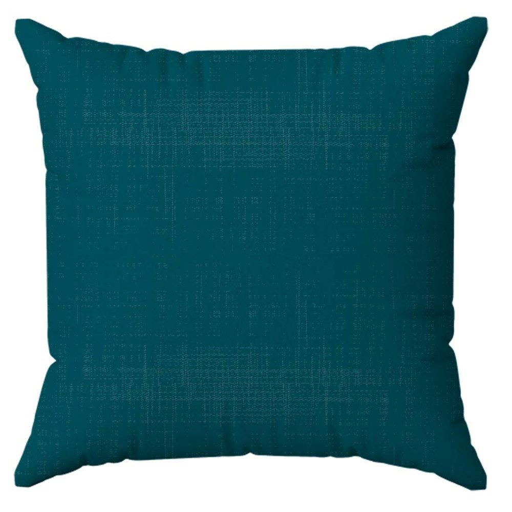 Almofada Decorativa Lisa 45X45 cm Havan Casa - Azul Petróleo