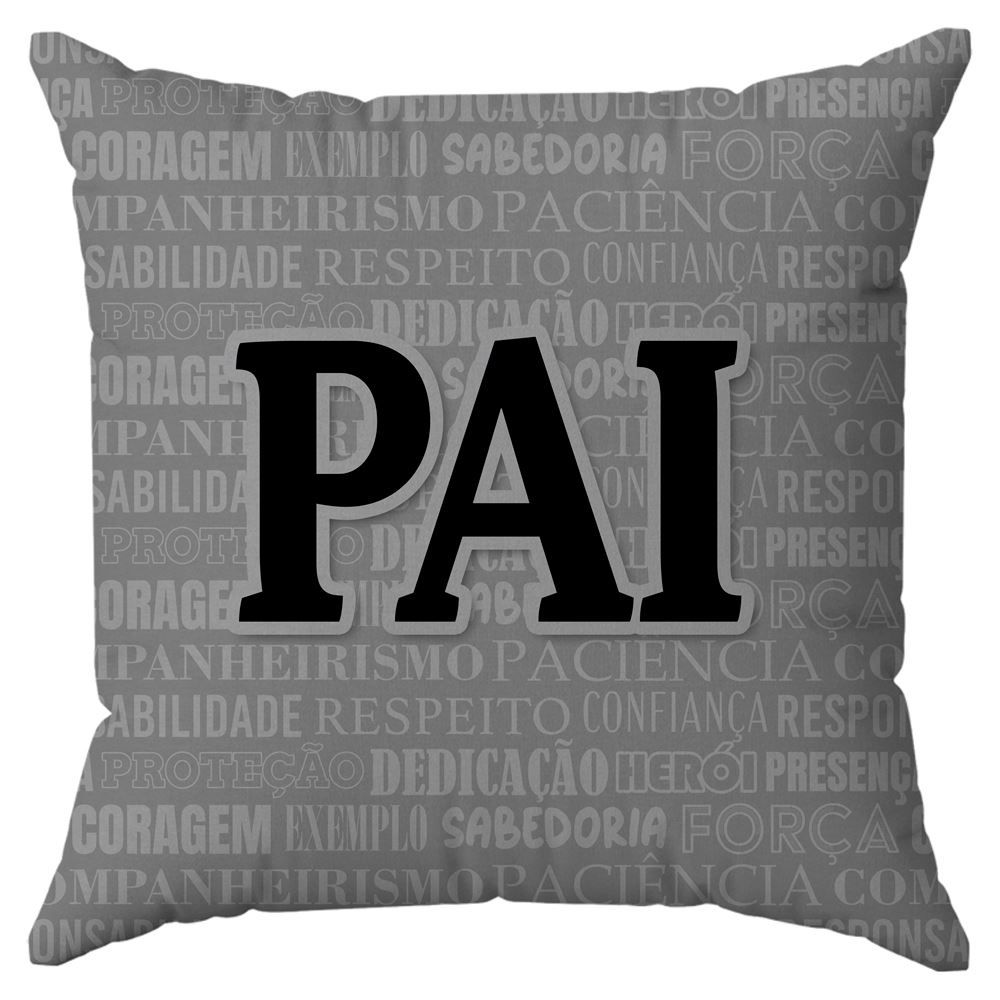 Almofada Dia dos Pais 45X45cm Havan Casa - Pai