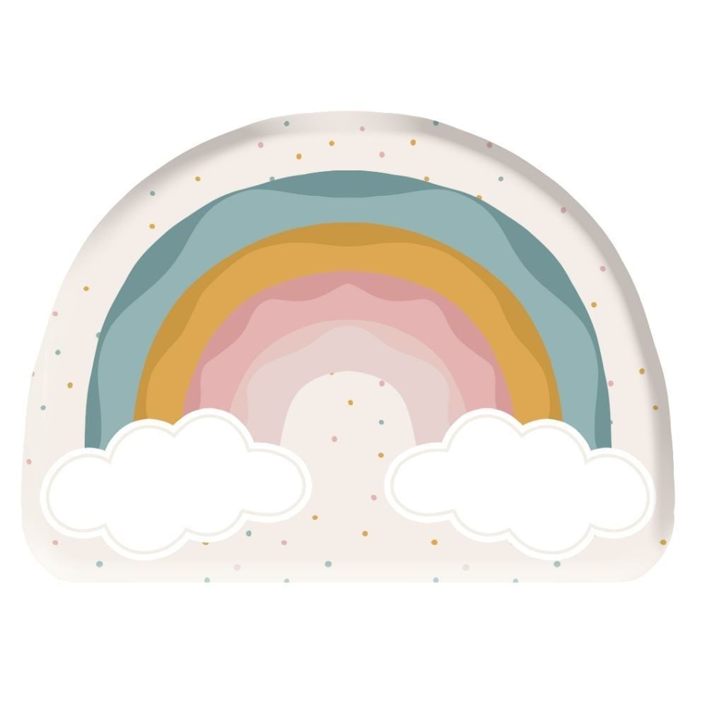 Almofada Formas Veludo Havan Baby - ARCO IRIS