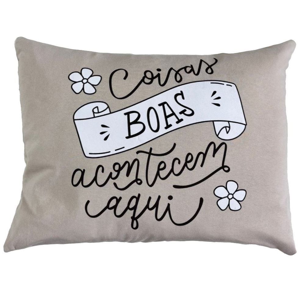 Almofada Funny 35X45cm Havan Casa - Bege