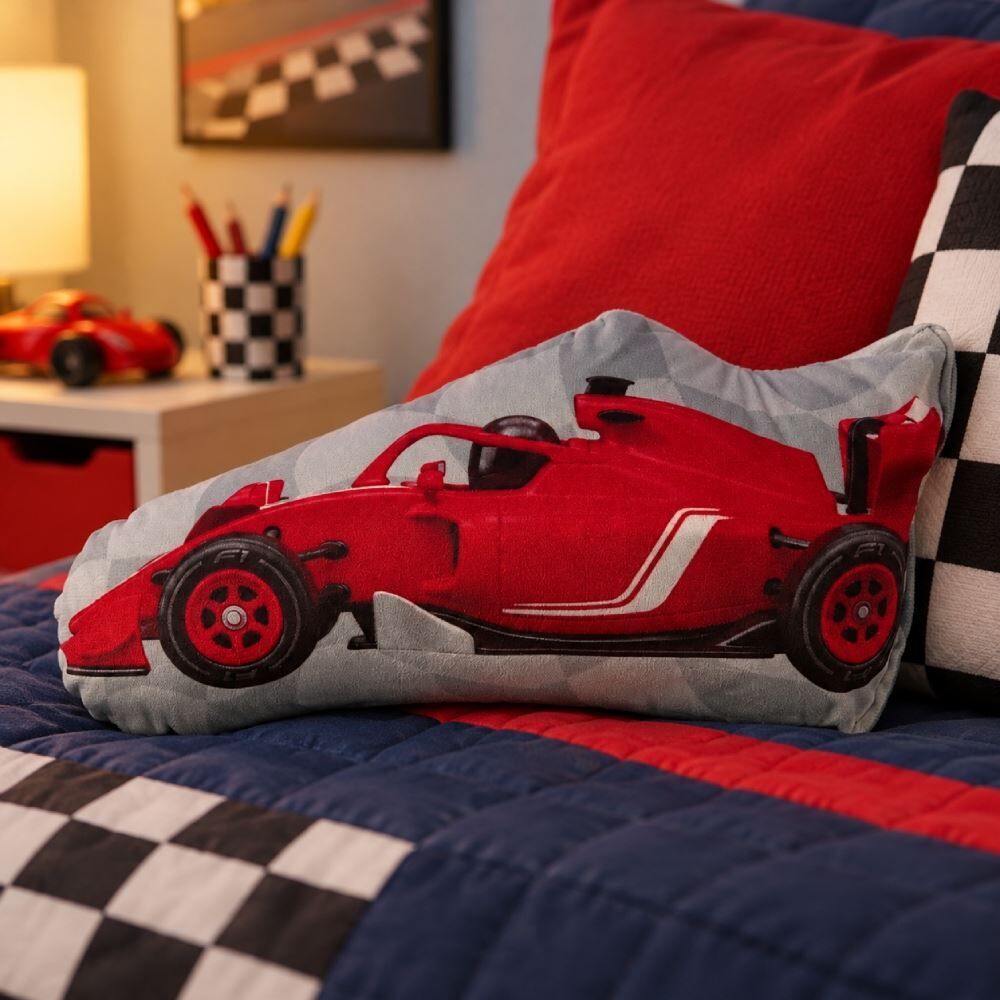 Almofada Infantil Carros Havan Casa - Carro F1