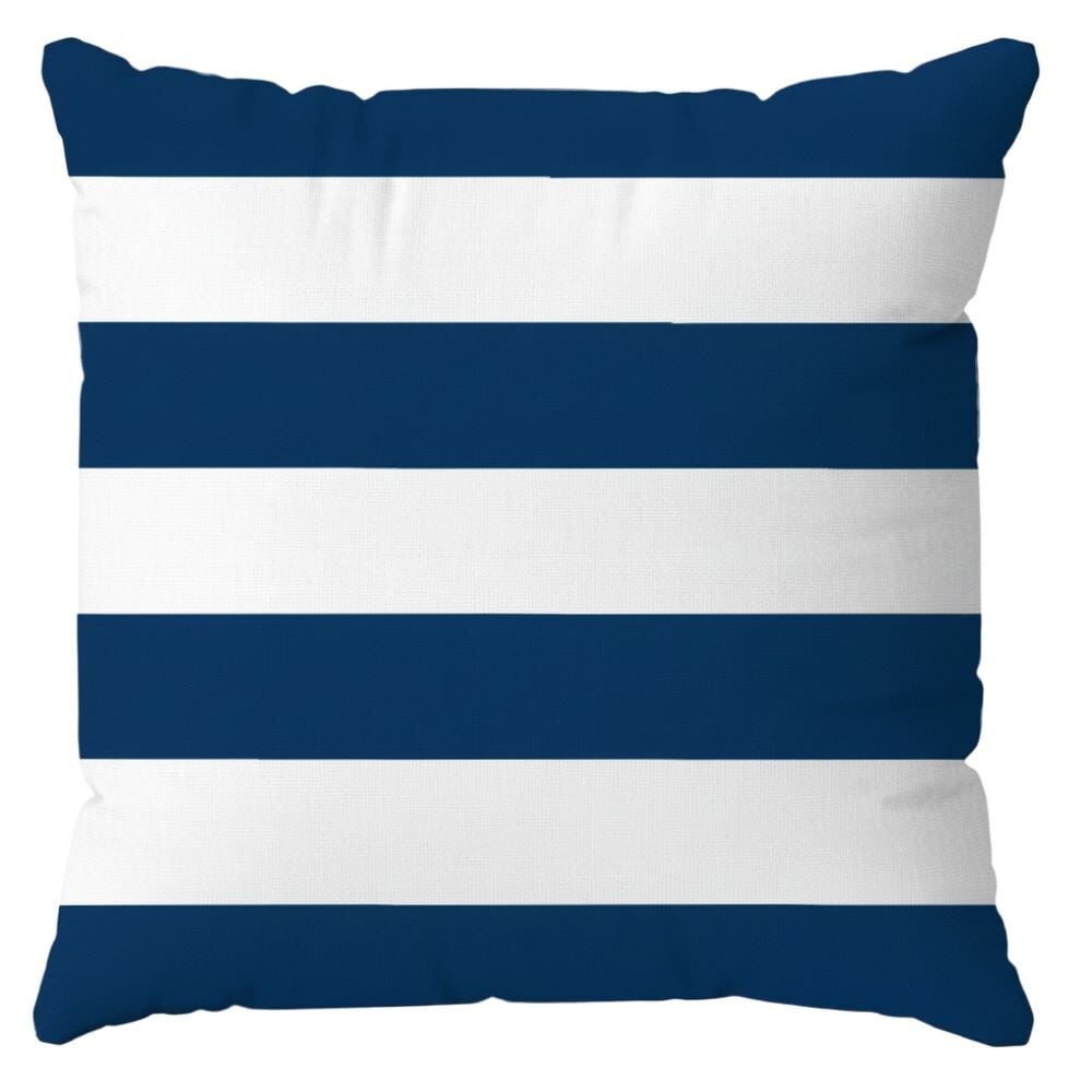 Almofada Naturalle Verão 45X45cm Havan Casa - Listra Azul