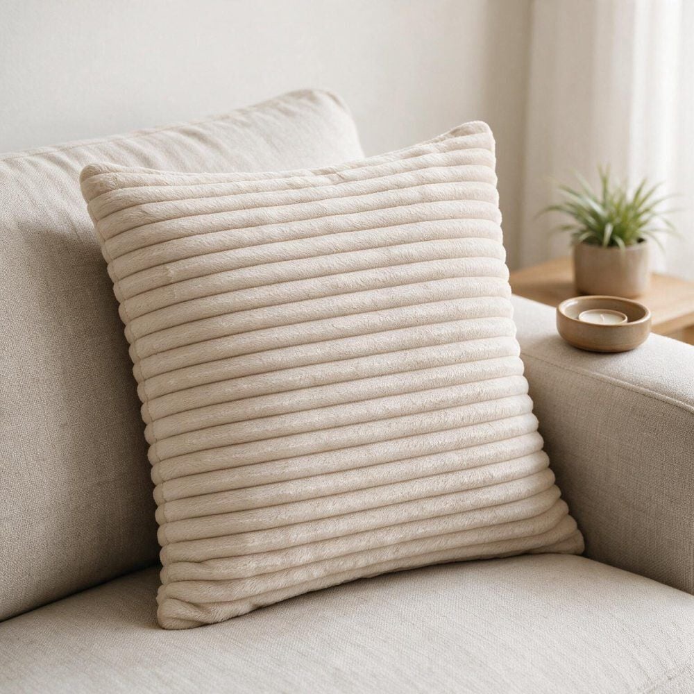 Almofada para Decoração Wave Soft 48X48cm Havan Casa - Areia