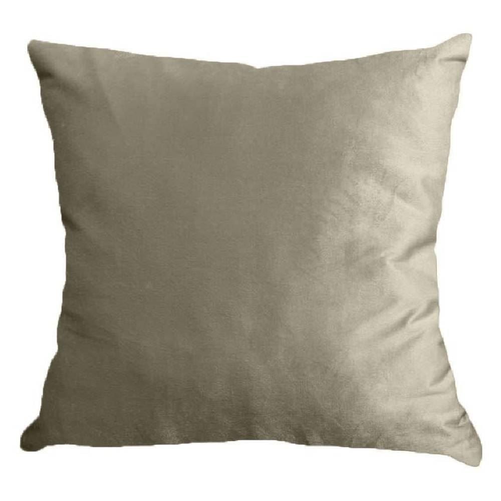 Almofada Veludo 48X48 cm Liso Havan Casa - CHAMPAGNE