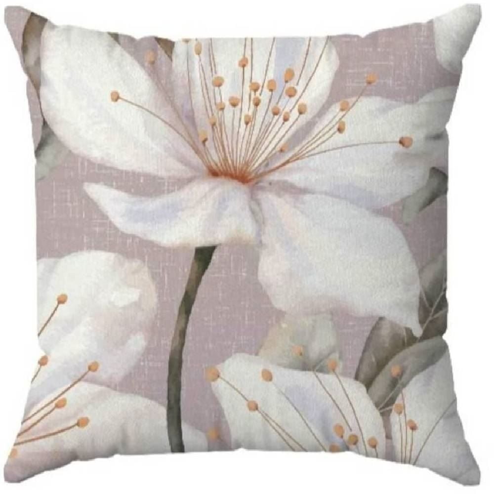 Almofada Veludo 48X48 cm Estampada Havan Casa - Violeta 