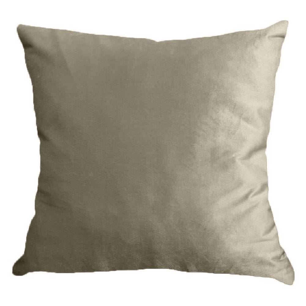 Almofada Veludo 50X50 Cm Liso Havan Casa - Champagne