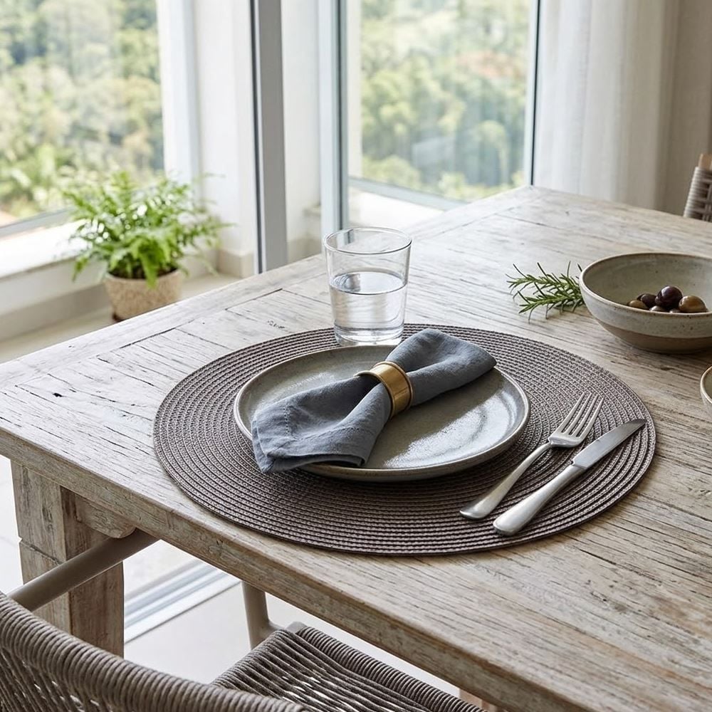 Americano Avulso 38 cm Luna Havan Casa - Taupe