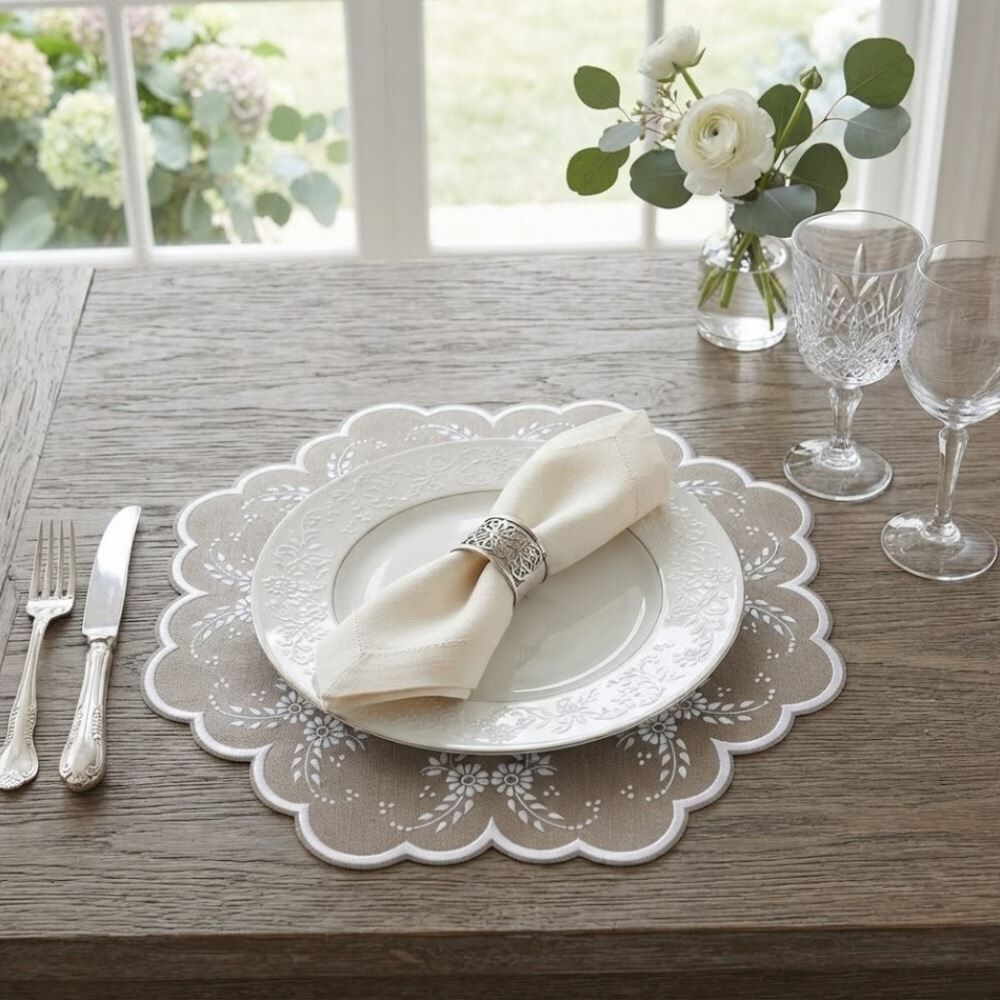 Americano Classic Avulso Havan Casa - Floral Bege