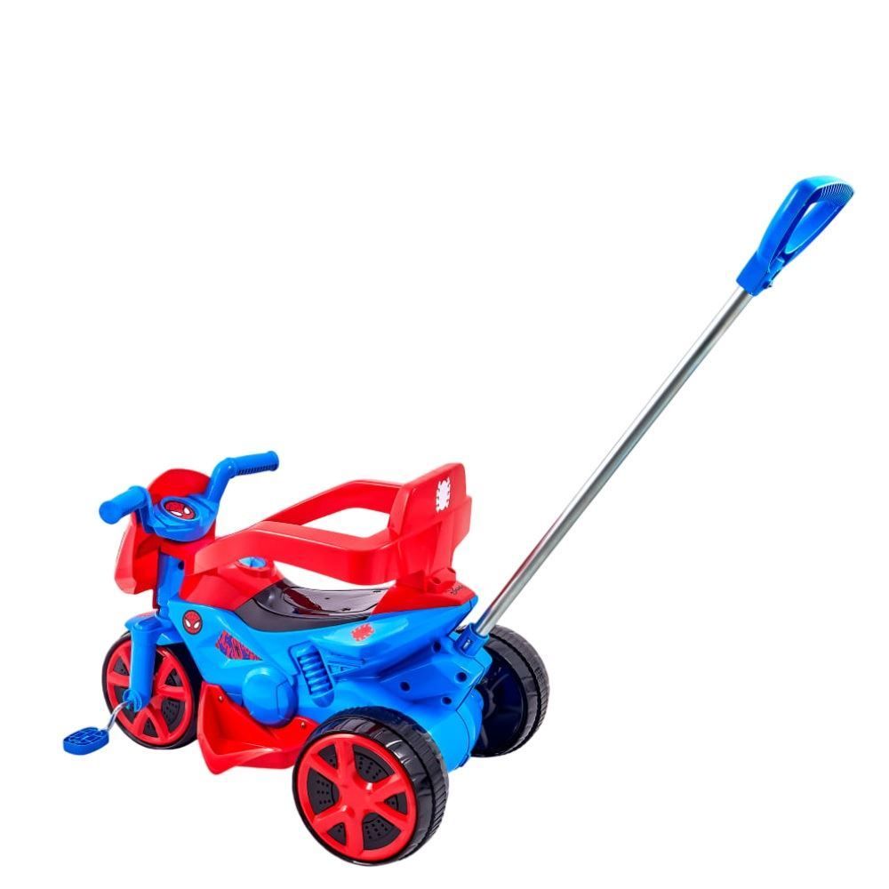 Triciclo Moto Rider Andador Homem-Aranha Usual Brinquedos - 997