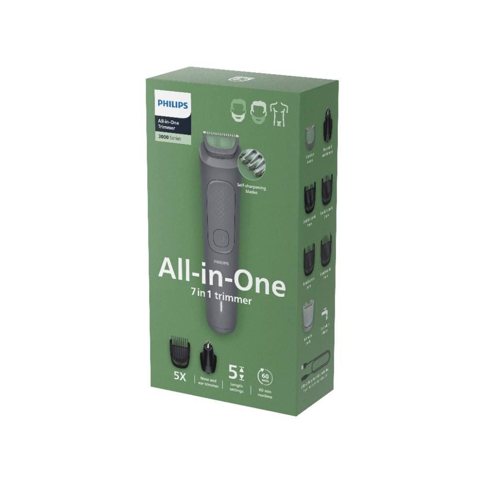 Aparador De Pelos Multigroom 7 Em 1 Mg3911 Philips