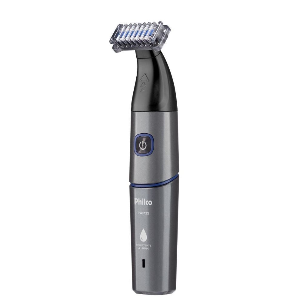 Aparador de Pelos Philco Bivolt 5 Acessórios Usb Pap02