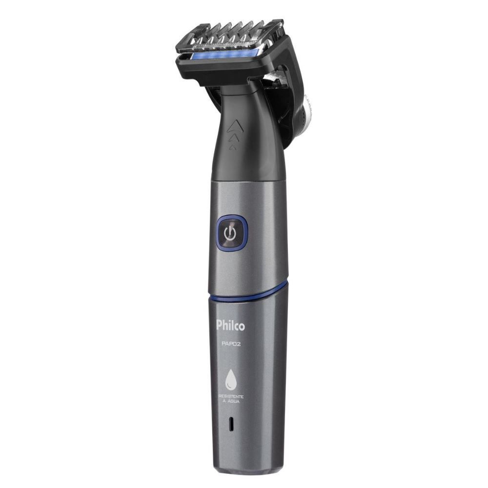 Aparador de Pelos Philco Bivolt 5 Acessórios Usb Pap02