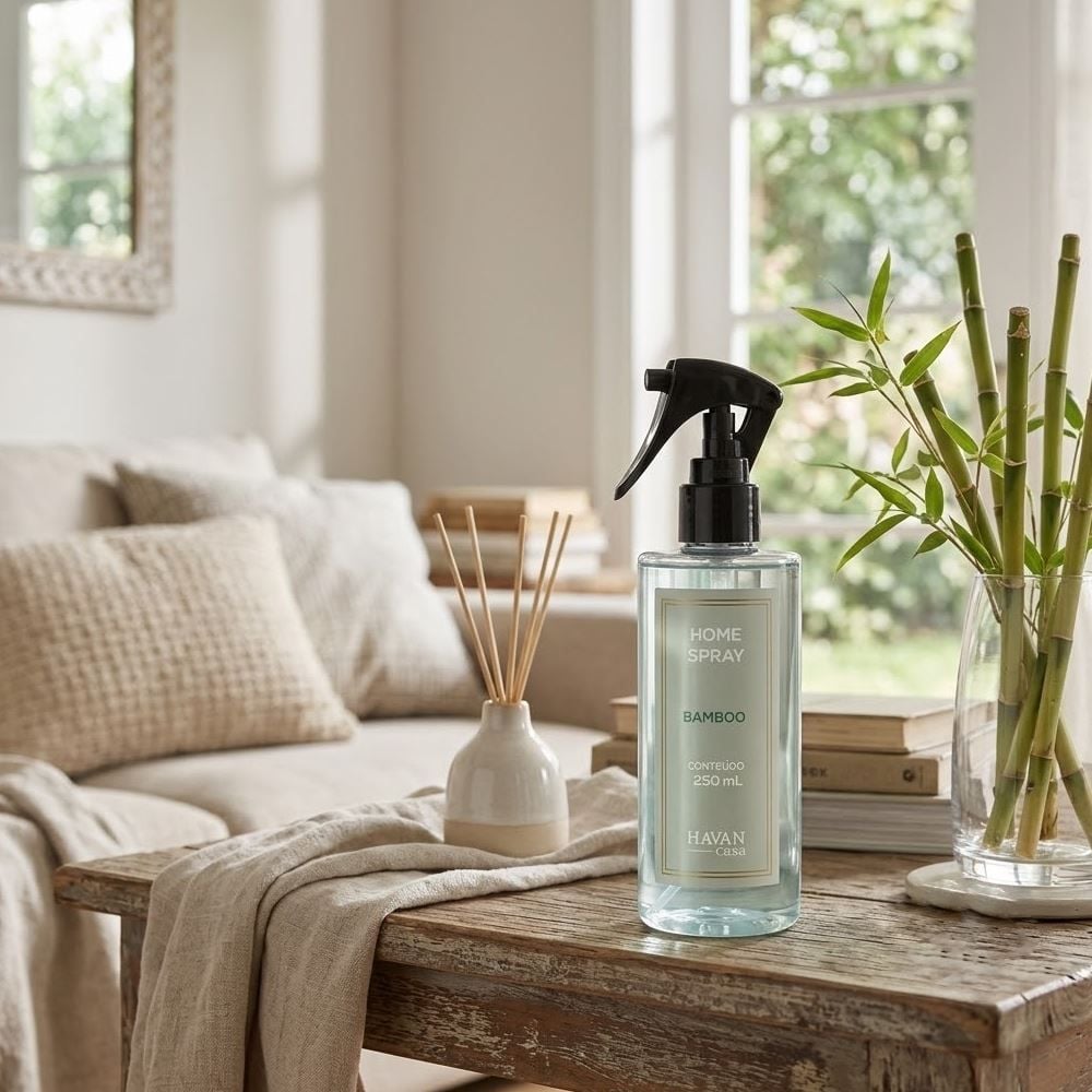 Aromatizador de Ambientes Home Spray Havan Casa 250Ml - Bamboo