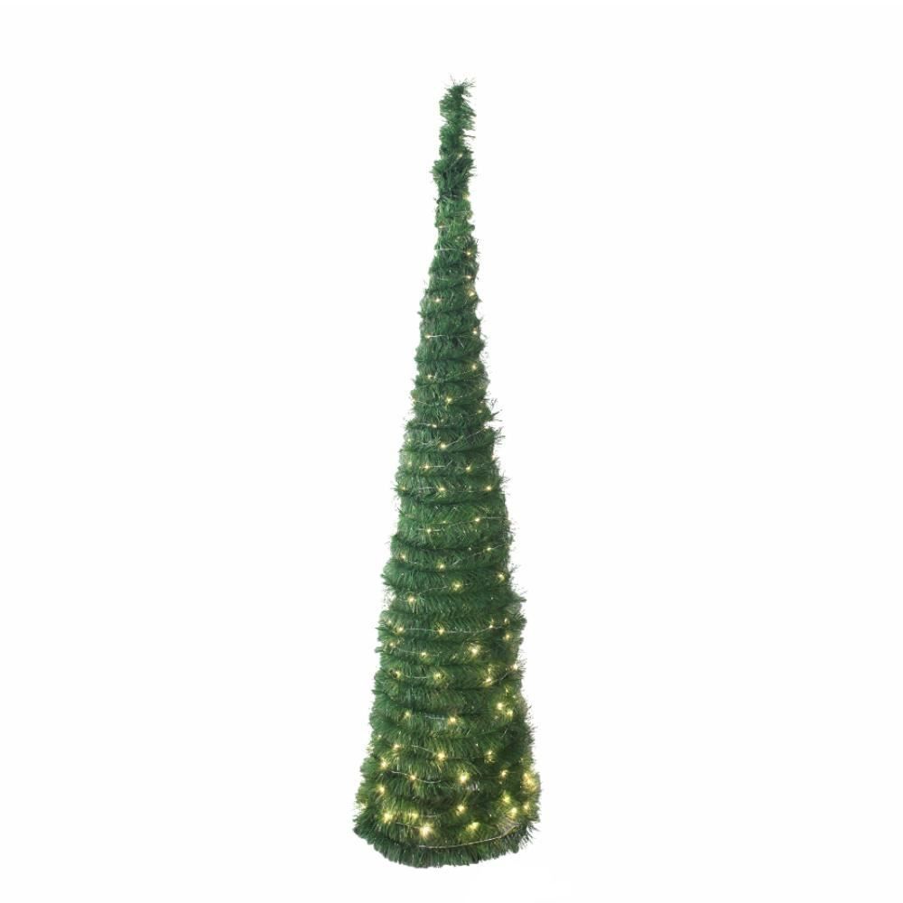 Árvore De Natal Cone Pisca Pisca 1,50 M 3000K Havan Casa - Verde 