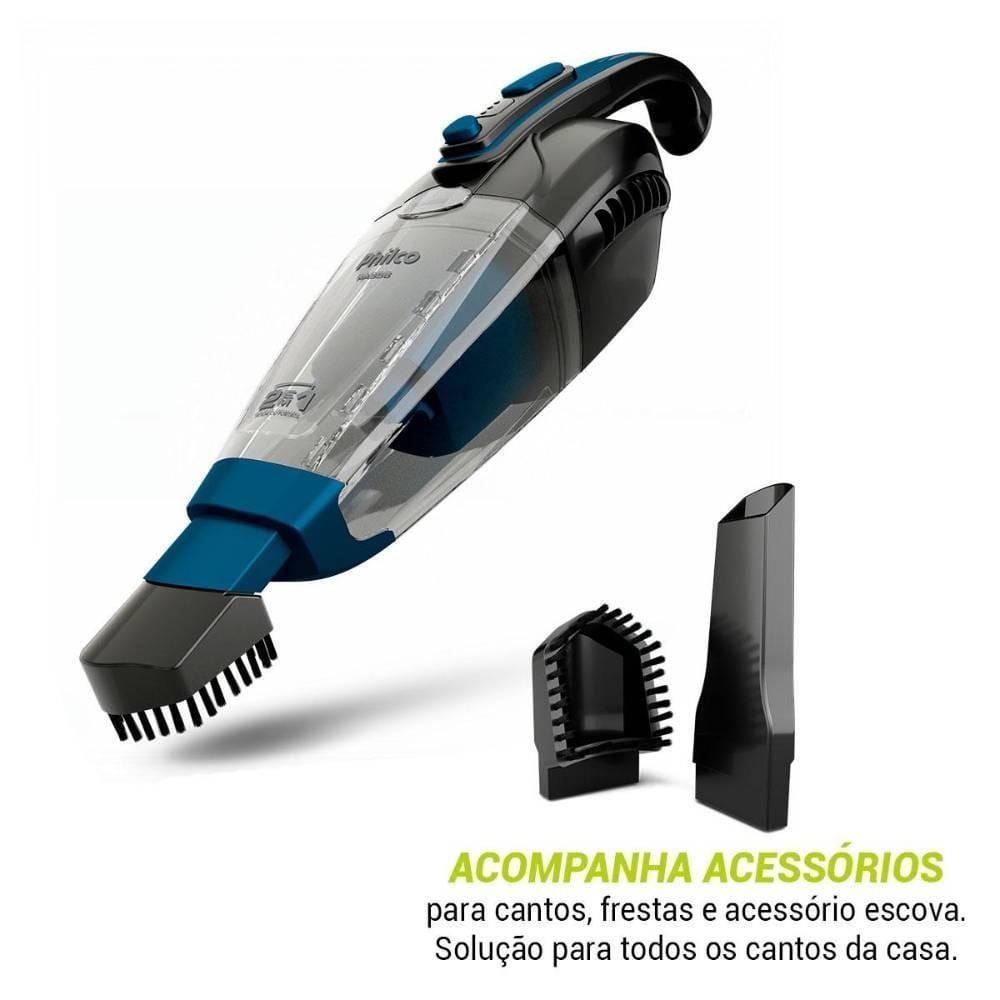 Aspirador de Pó 2 em 1 Philco 1L Bivolt Automático Pas56