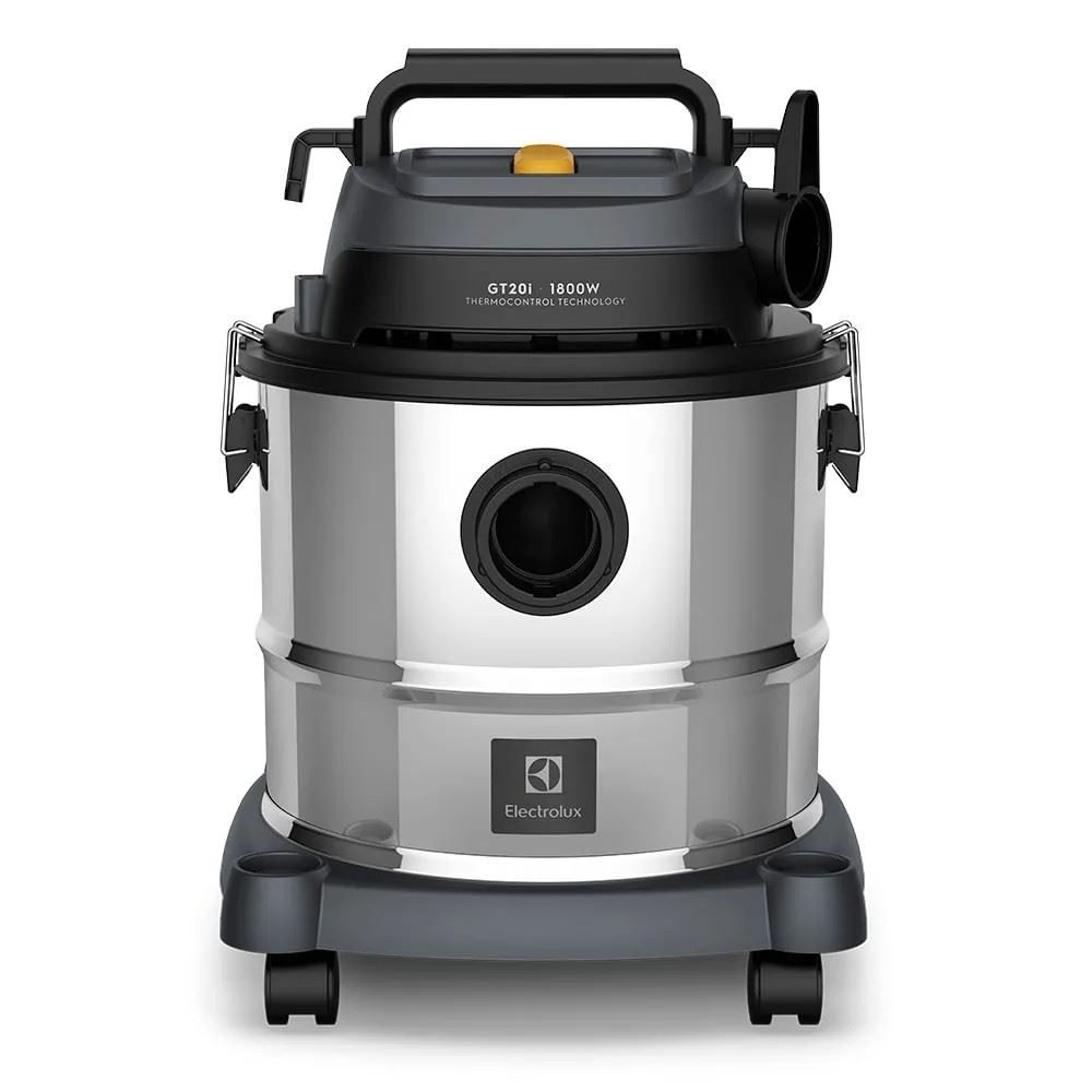 Aspirador de Pó e Água Electrolux 1800W Inox 20 Litros GT20i