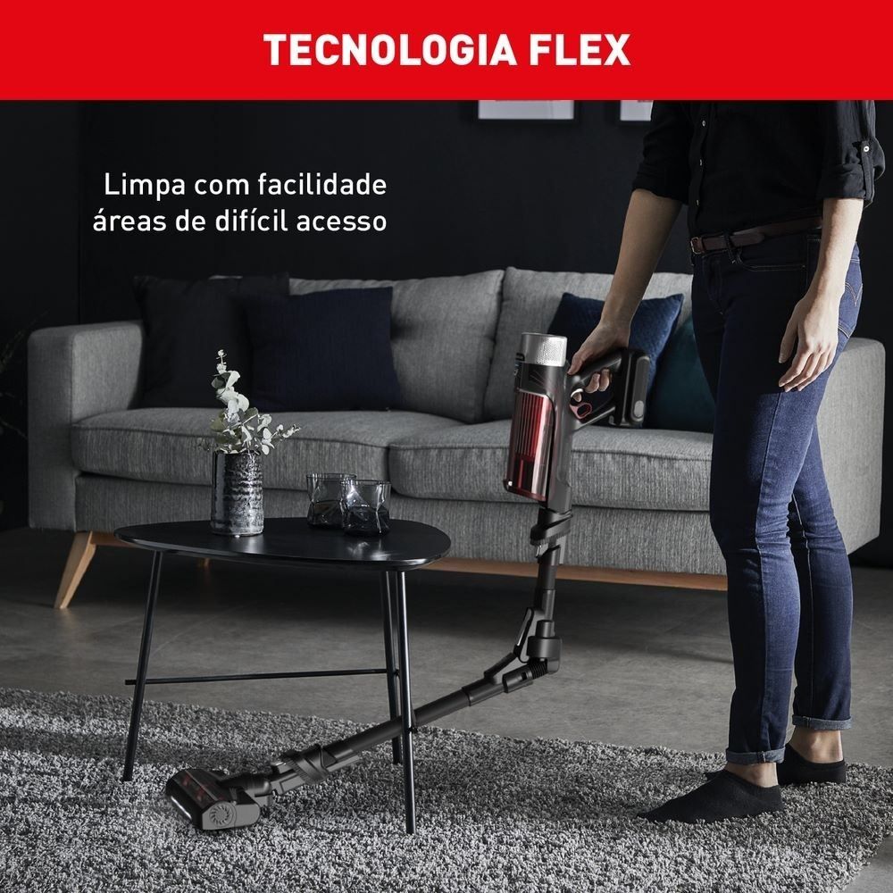 Aspirador de Pó Sem Fio Arno X-Force Flex 9.60 Rh20 Bivolt
