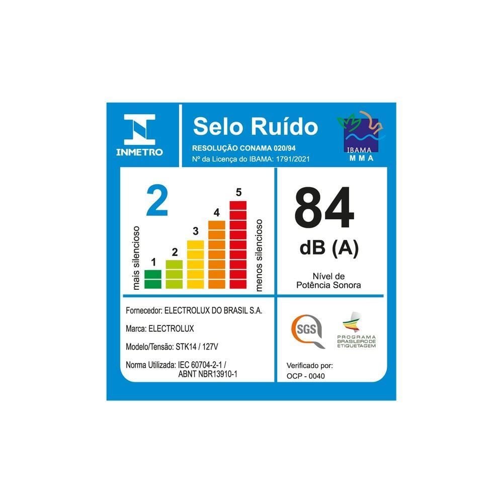 Aspirador de Pó Vertical Electrolux com Fio STK14