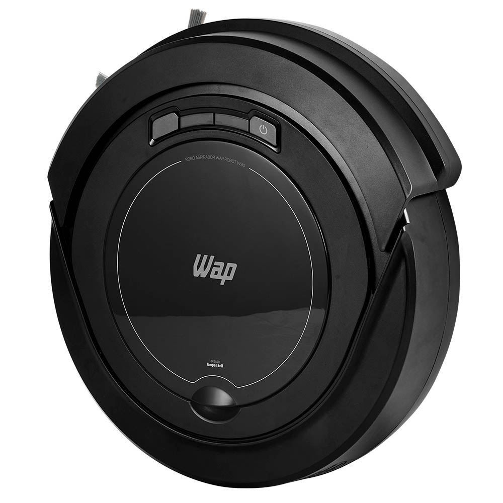 Aspirador de Pó Robô Wap 3 em 1 Varre Aspira e Passa Pano W90 - Bivolt