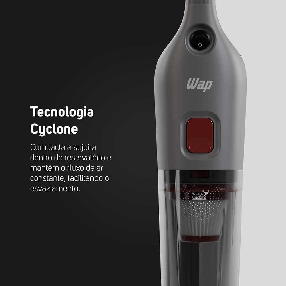 Aspirador De Pó Vertical Wap Power Speed Max 3 em 1 1600W