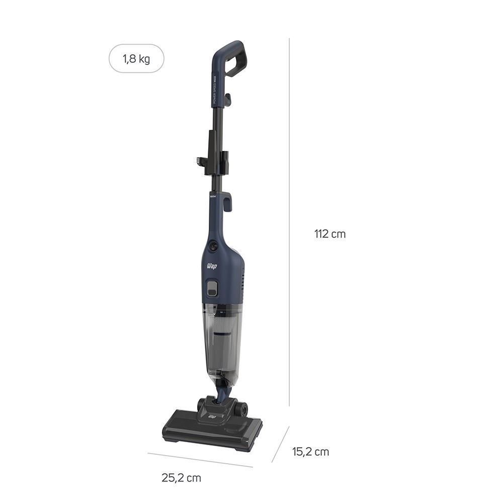 Aspirador De Pó Vertical Wap Power Speed Max AZ20 1600W