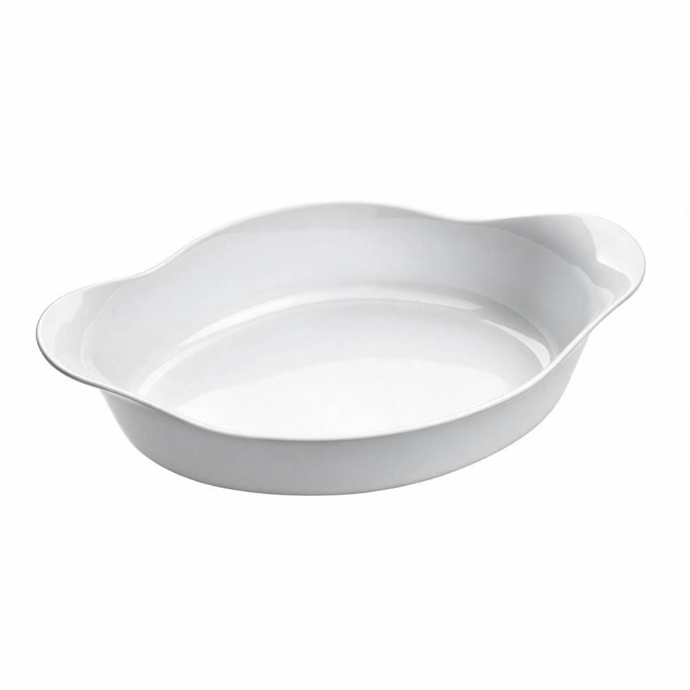 Assadeira Oval Opaline Marinex 1,4 Litros - Branco