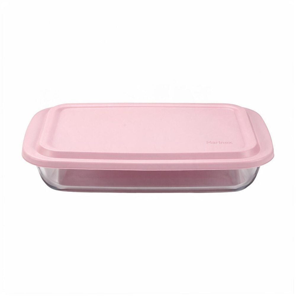 Assadeira Retangular com Tampa Marinex 1,6 Litros - Sortido