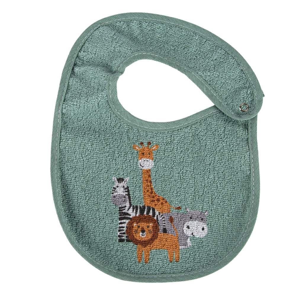 Babador Infantil Estampado com Forro Havan Baby - Selva