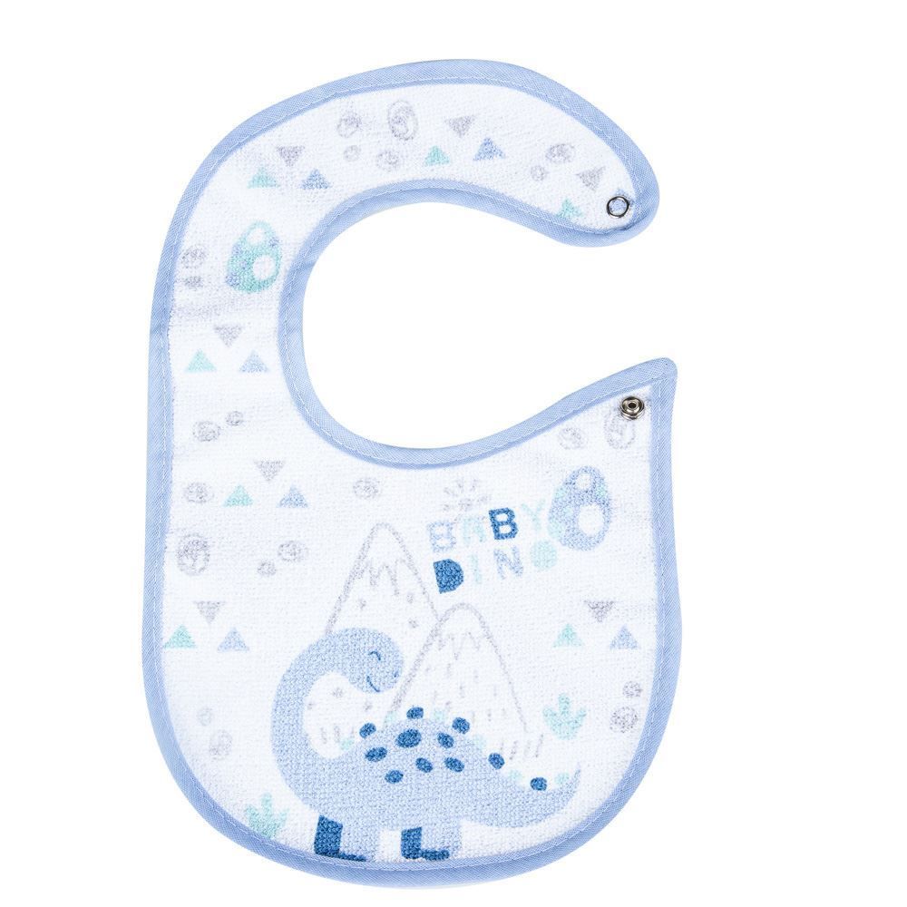 Babador Estampado Com Forro Havan Baby - Dino Azul