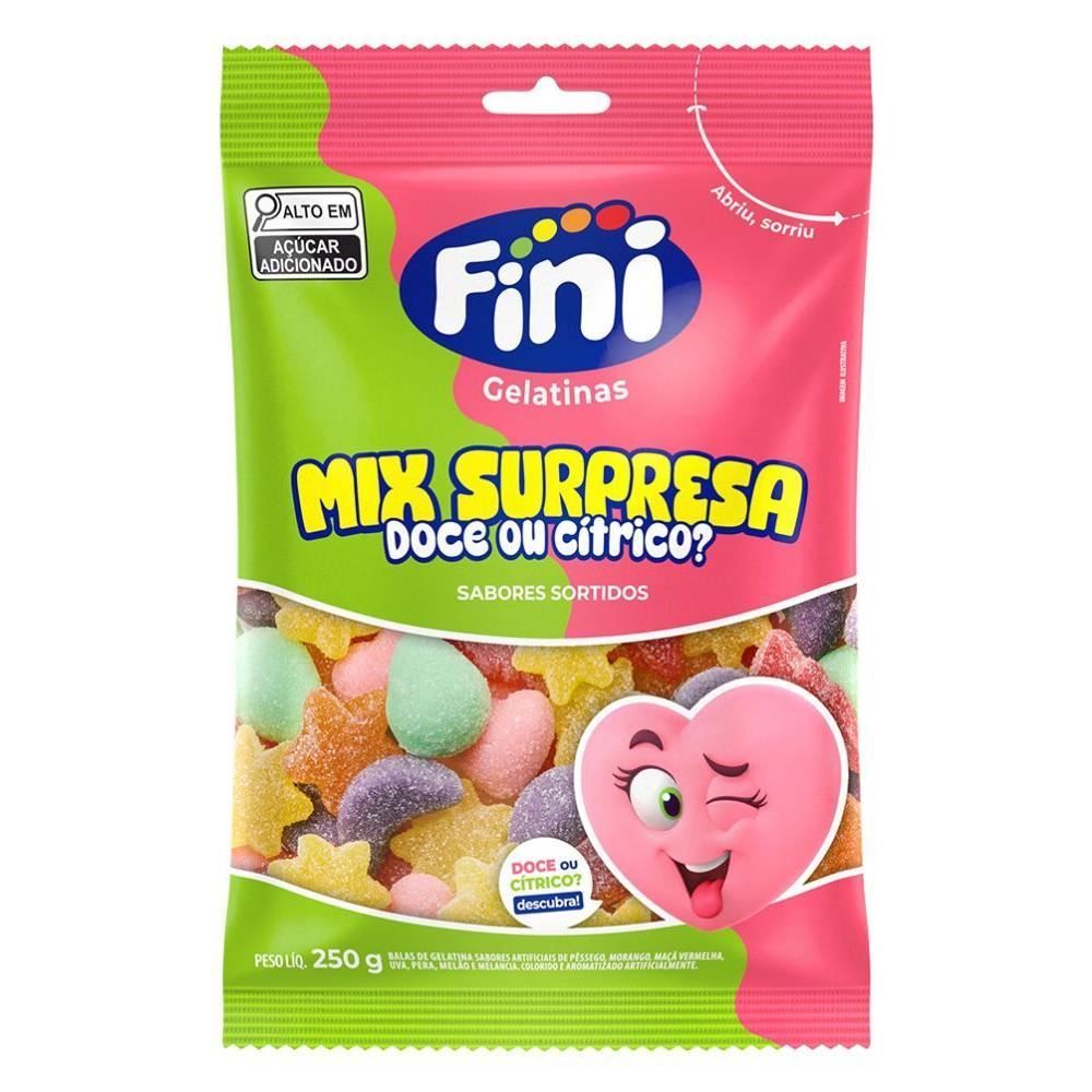 Bala de Gelatina Goma Mix Surpresa Fini - 250g