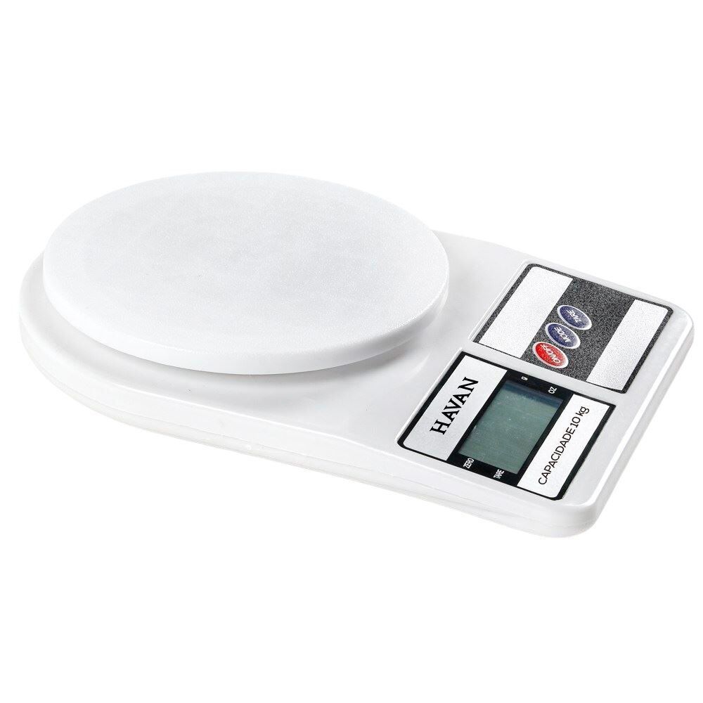 Balança de Cozinha Digital Suporta até 10Kg Havan Casa - Branco