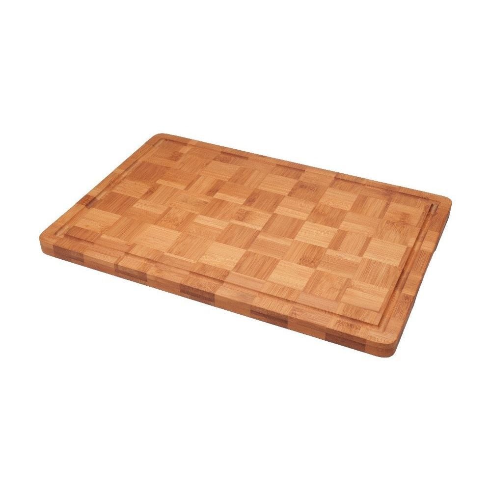 Bandeja Bambu Retangular Havan Casa 38Cm - Xadrez