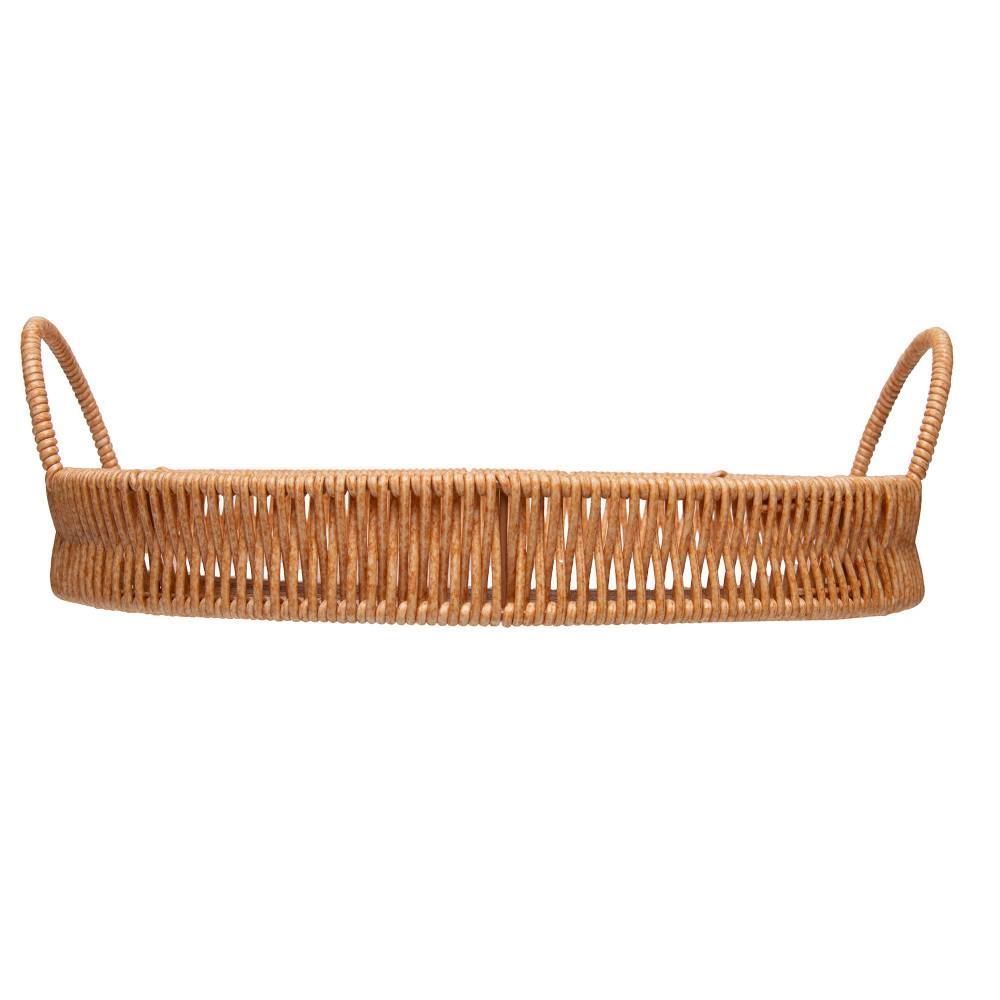 Bandeja Redonda Com Alça Kali 25Cm Lyor - 25Cm