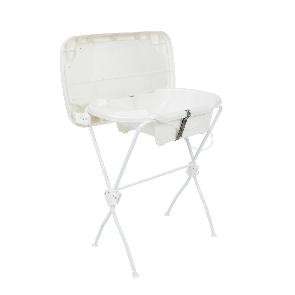 Banheira com Trocador Branco Perolado Tutti Baby