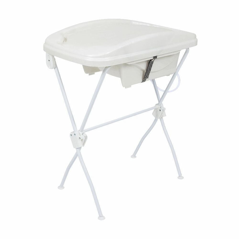 Banheira com Trocador Branco Perolado Tutti Baby