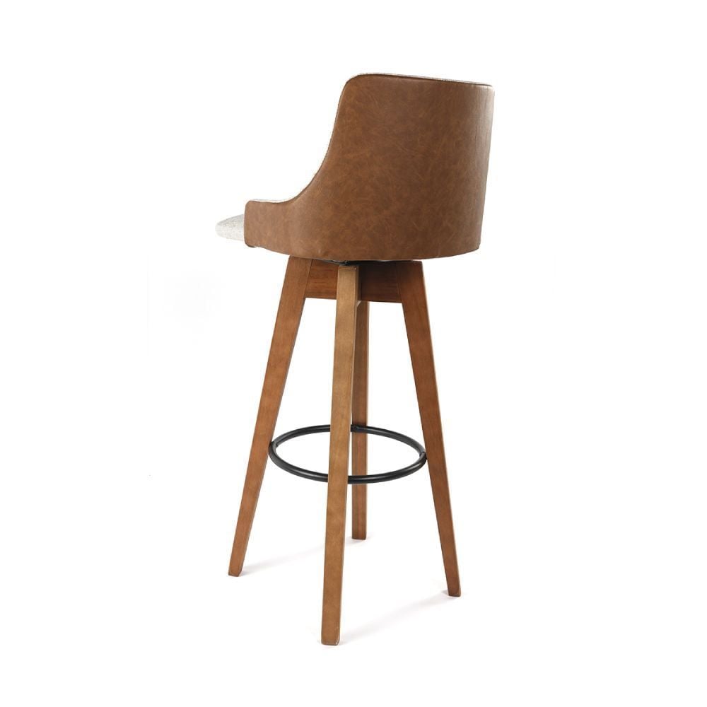 Banqueta Giratória Turim 104 Cm Havan Casa - Off White
