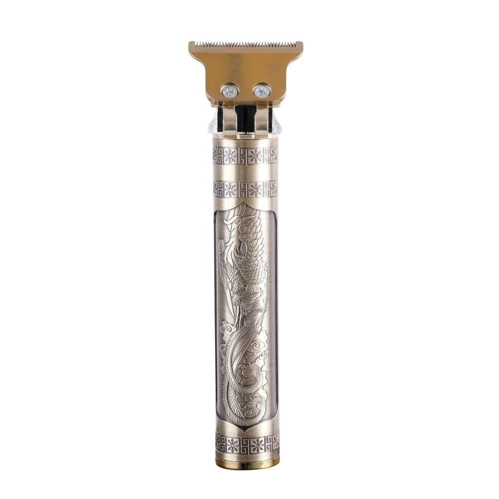 Barbeador Elétrico Klicke Com Capa De Proteção - Dourado