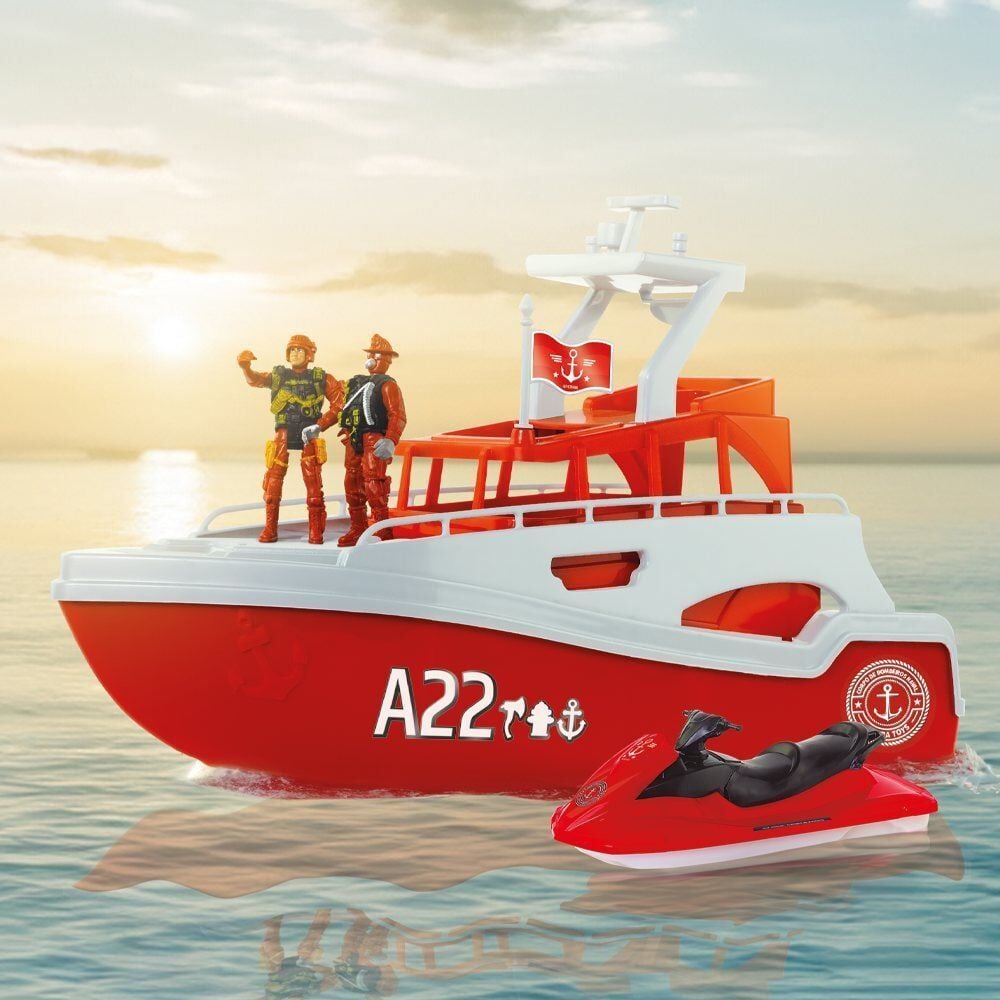Brinquedo Barco Iate Bombeiro Samba Toys