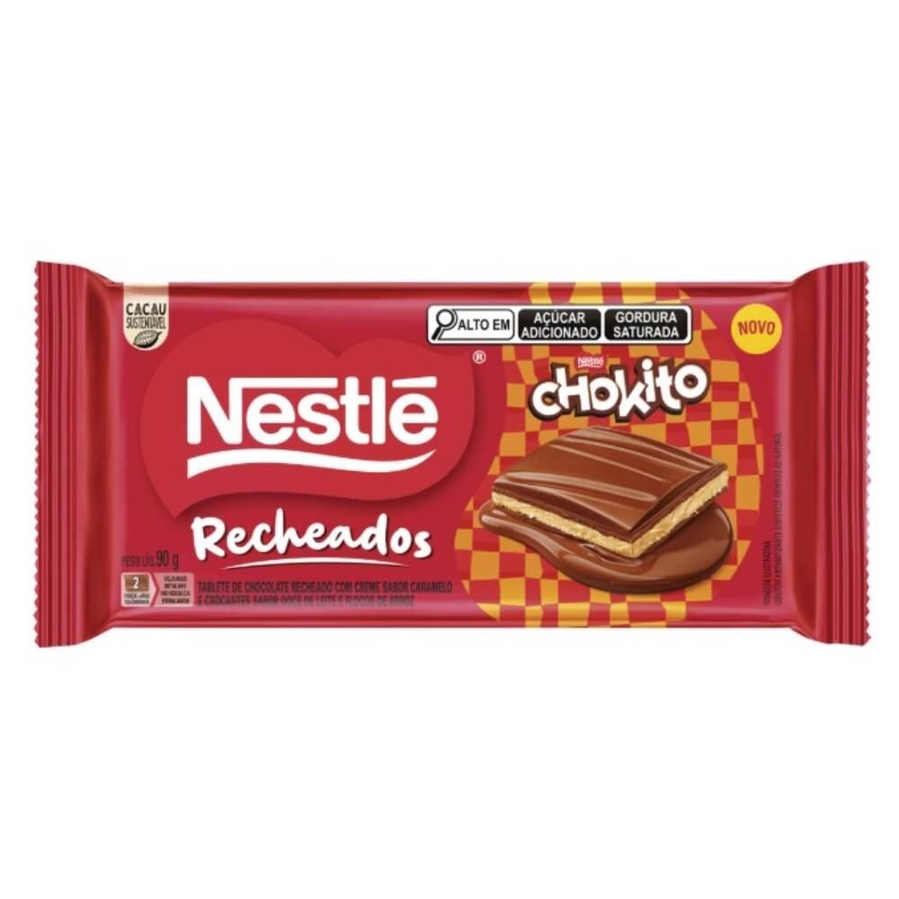 Barra de Chocolate Rechado Chokito Nestlé - 90g