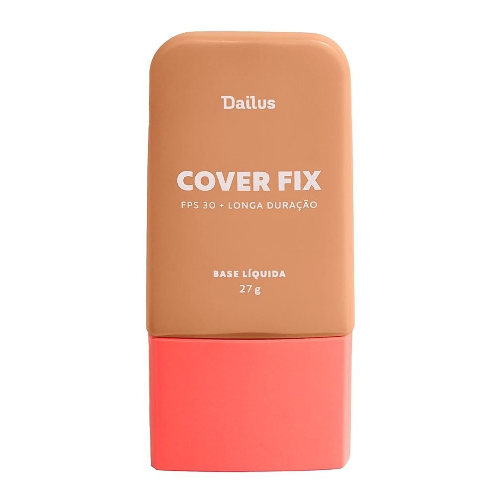 Base Líquida Cover Fix Cor D7 Medio Dailus 27 G - 27g