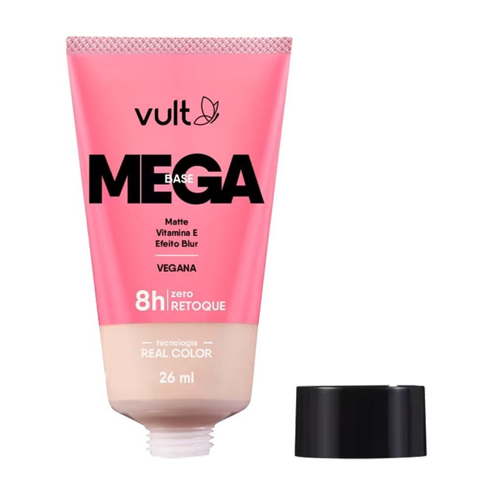 Base Liquida Mega 26Ml Vult V250 - Tonalidade Média