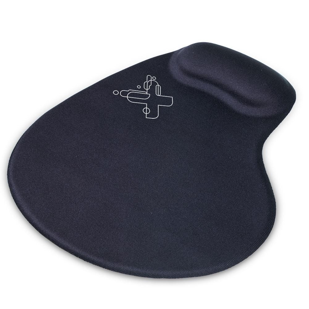 Base para Mouse Smart com Apoio em Gel - Preto