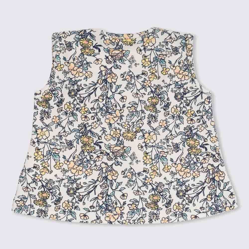 Bata P ao G com Estampa Floral Yoyo Baby
